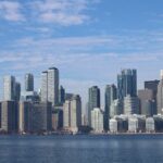 City Architecture - A breathtaking view of Toronto's skyline featuri #13232781