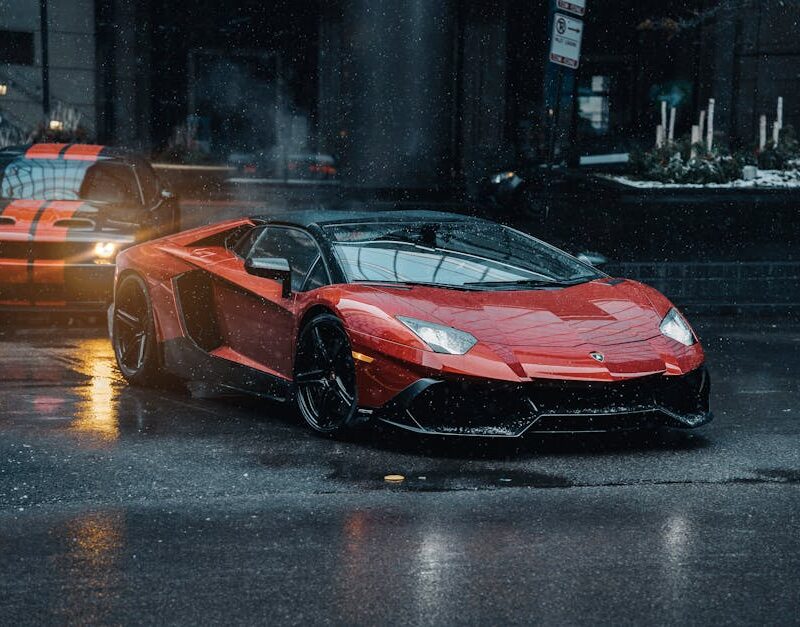 Luxury Cars - Lamborghini Aventador and Dodge Challenger on we #17597449