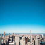 City Architecture - Capture of New York City skyline showcasing skys #1838017
