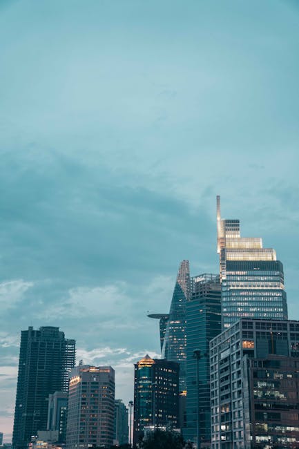 City Architecture - A striking view of Ho Chi Minh City's skyline wi #27390614