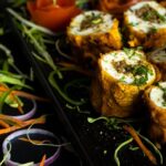 Food Aesthetics - Savor this mouthwatering paneer tikka garnished #34541595