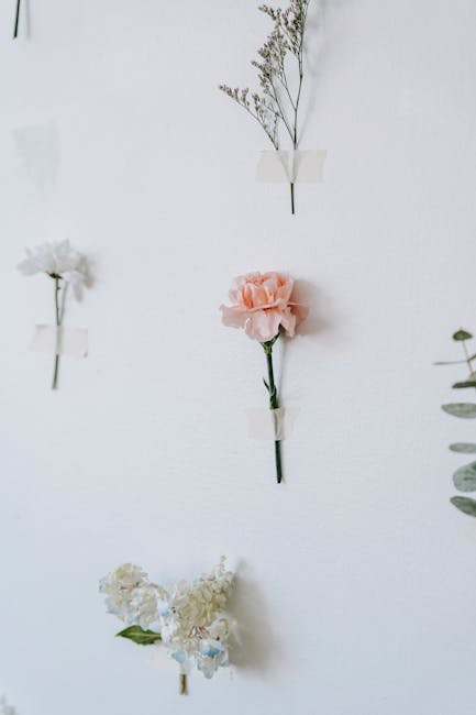 Flowers & Plants - Colorful roses with green stalks and twigs attac #6913760